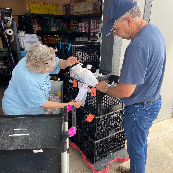 Online Orders prep for Delivery